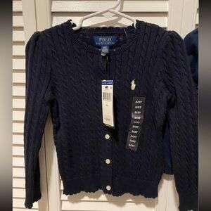 NWT Polo Ralph Lauren 3T cardigan sweater